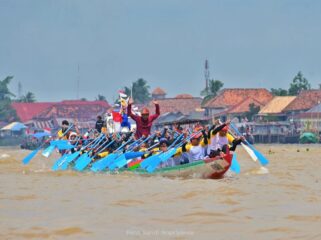 Festival Perahu Bidar Tradisional dari Palembang masuk Top 125 KEN 2026/ist. 