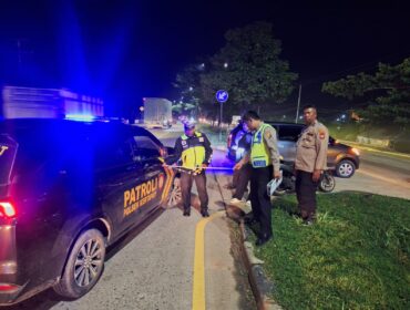 Polisi Olah TKP. Foto : Istimewa