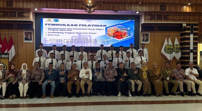 Pelatihan migas gelombang pertama tahun 2026 tersebut resmi dibuka pada Senin, 19 Januari 2026.