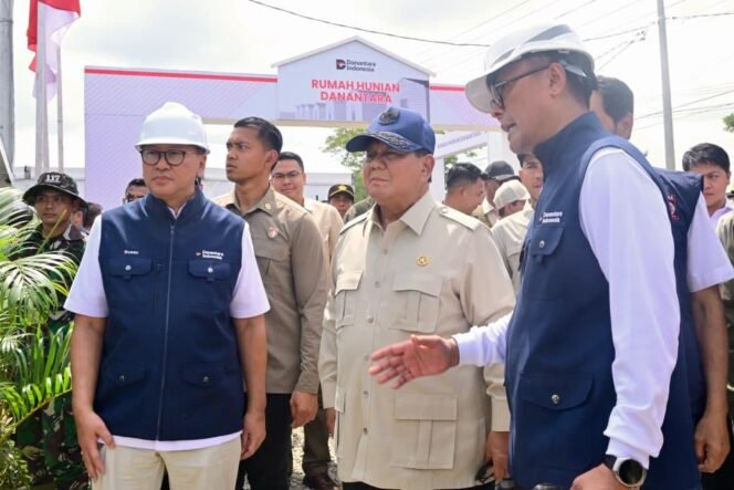 
Prabowo Targetkan Pembangunan 15 Ribu Hunian di Aceh Tamiang Rampung Dalam Tiga Bulan