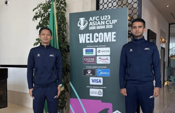 
2 Wasit Indonesia Bertugas di Piala Asia U-23 2026 di Arab Saudi