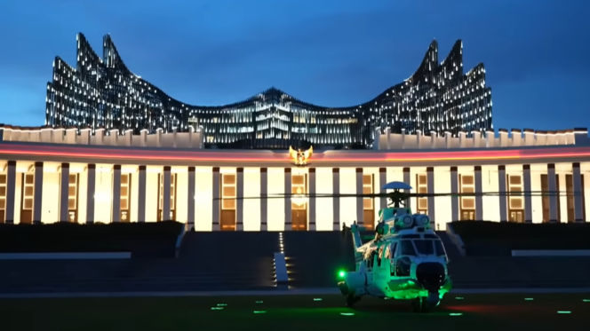 
Prabowo Tiba di IKN, Tinjau Progres Pembangunan