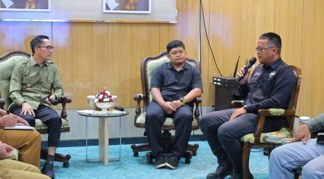 Audiensi yang digelar bersama Komunitas Skate Palembang Void Movement pada Senin, 5 Januari 2025/ist.