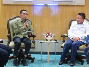 udiensi antara Wali Kota Palembang dan general Manager PT Pelabuhan Indonesia persero Regional 2 Palembang, Nunu Husnul Khitam, pada Senin, 5 Januari 2026/ist.