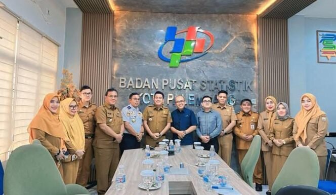 
Rilis Resmi Statistik Inflasi di Kantor BPS Kota Palembang pada Senin 5 Januari 2026/ist. 