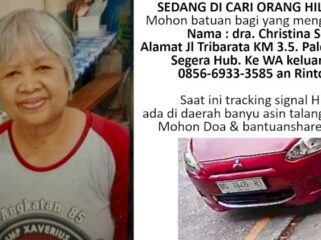 Lansia di Palembang yang diculik, Foto : Istimewa