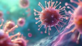 Ilustrasi virus Flu. Foto : Pixabay