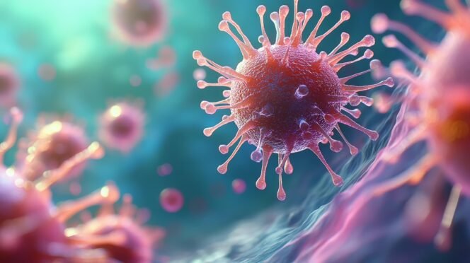 
Ilustrasi virus Flu. Foto : Pixabay