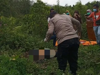 Jenazah korban saat ditemukan. Foto : Istimewa