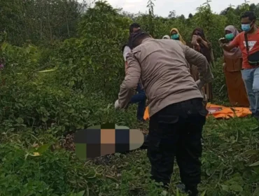 Jenazah korban saat ditemukan. Foto : Istimewa