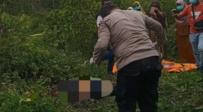 Jenazah korban saat ditemukan. Foto : Istimewa