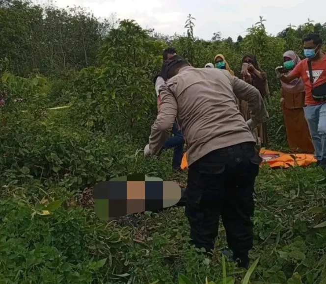 
Jenazah korban saat ditemukan. Foto : Istimewa