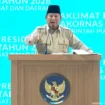 Presiden Prabowo Subianto memberikan sambutan di Rakornas Pemerintah Pusat dan Daerah Tahun 2026. Foto: You Tube Kemendagri RI