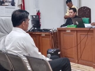 Sidang kasus korupsi PMI Palembang. Foto : Istimewa