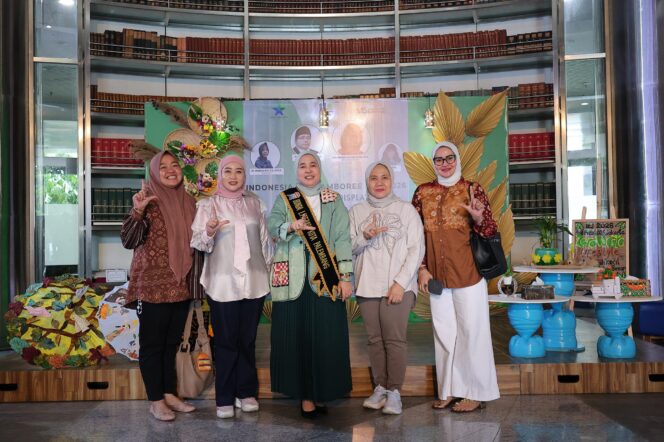 
Bunda Literasi Kota Palembang, Dewi Sastrani Ratu Dewa, melakukan audiensi dengan Kepala Perpustakaan Nasional RI, Prof. E. Aminudin Aziz, di Perpustakaan Nasional RI, Kamis, 5 Februari 2026/ist. 