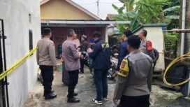 Polisi Olah TKP. Foto : Istimewa