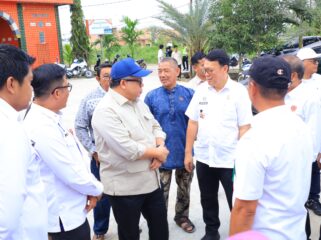 Wakil Menteri Perumahan dan Kawasan Permukiman (PKP) Fahri Hamzah melakukan peninjauan langsung ke sejumlah titik perumahan dan kawasan masyarakat berpenghasilan rendah (MBR) di Kota Palembang, Rabu, 11 Februari 2026/ist.
