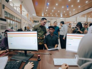 Wali Kota Palembang Ratu Dewa melakukan inspeksi mendadak ke Mal Pelayanan Publik (MPP) Jakabaring, Kamis, 12 Februari 2025/ist. 