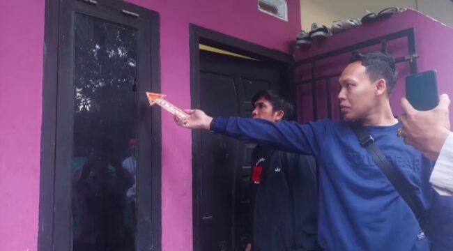 Lokasi penembakan kontraktor di Muara Enim. Foto : Istimewa