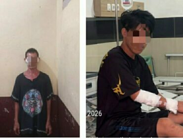 Dua pelaku pengeroyokan. Foto : Istimewa