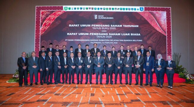 Pelaksanaan Rapat Umum Pemegang Saham (RUPS) Bank Sumsel Babel.