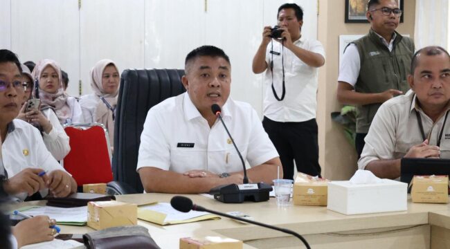 Rapat teknis yang dipimpin Sekretaris Daerah Kota Palembang, Aprizal Hasyim, Rabu, 18 Februari 2026/ist. 