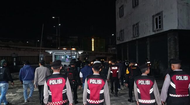 Pelaksanaan Operasi Pekat Musi 2026 pada Minggu, 22 Februari 2026, puluhan tersangka berhasil diamankan dari sejumlah wilayah di Sumatera Selatan/ist. 