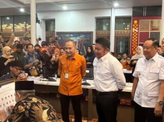Rapat Koordinasi Sinergi Program Pengentasan Kemiskinan se-Sumsel Tahun 2026 di Griya Agung pada Kamis, 5 Februari 2026/Anyelir. 