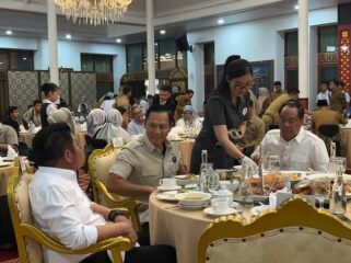 Kunjungan kerja Menteri Koordinator Bidang Infrastruktur dan Pembangunan Kewilayahan, Agus Harimurti Yudhoyono (AHY), ke Palembang, Selasa, 10 Februari 2026/Anyelir. 