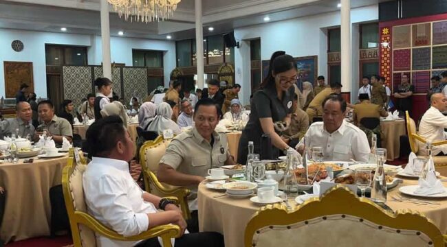 Kunjungan kerja Menteri Koordinator Bidang Infrastruktur dan Pembangunan Kewilayahan, Agus Harimurti Yudhoyono (AHY), ke Palembang, Selasa, 10 Februari 2026/Anyelir. 