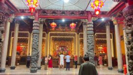 Perayaan Tahun Baru Imlek 2026 di Kelenteng Gie Hap Bio Palembang pada Selasa, 17 Februari 2026/ist.