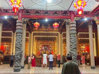 Perayaan Tahun Baru Imlek 2026 di Kelenteng Gie Hap Bio Palembang pada Selasa, 17 Februari 2026/ist. 