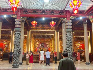 Perayaan Tahun Baru Imlek 2026 di Kelenteng Gie Hap Bio Palembang pada Selasa, 17 Februari 2026/ist. 