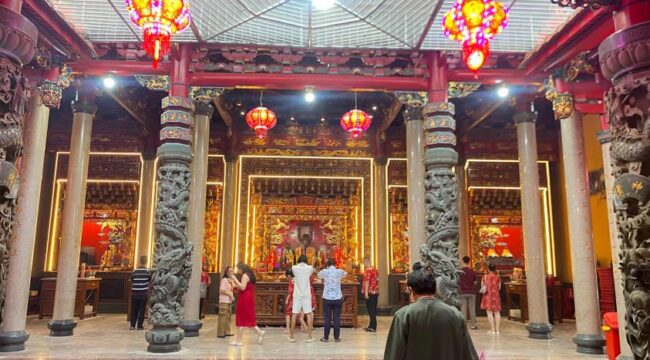 Perayaan Tahun Baru Imlek 2026 di Kelenteng Gie Hap Bio Palembang pada Selasa, 17 Februari 2026/ist. 