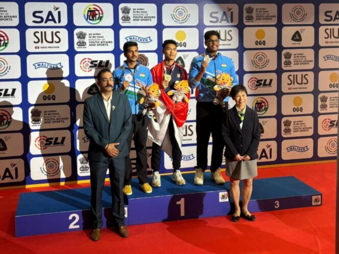 
Personel Brimob Polri Raih Medali Emas di Ajang Asian Rifle Championship 2026 India