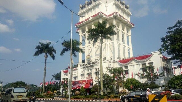 Ilustrasi Kantor Wali Kota Palembang. 
