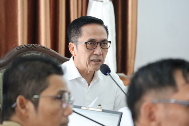 
Wali Kota Palembang, Ratu Dewa, saat pemaparan program kerja RSUD Gandus di Rumah Dinas Wali Kota, Selasa, 3 Maret 2026/ist. 