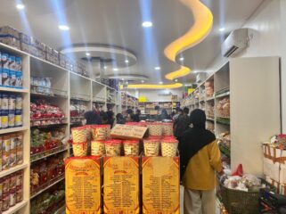 Toko Kue Mega Cakes di Sukabangun 2 Kota Palembang/Efry.
