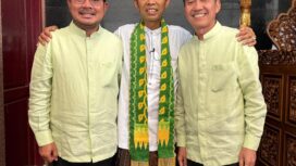 Wali Kota Palembang Ratu Dewa bersama Wakil Wali Kota Prima Salam melaksanakan Safari Jumat di Masjid Assadah Polda Sumatera Selatan, Jumat, 13 Maret 2026/ist. 