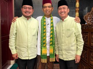 Wali Kota Palembang Ratu Dewa bersama Wakil Wali Kota Prima Salam melaksanakan Safari Jumat di Masjid Assadah Polda Sumatera Selatan, Jumat, 13 Maret 2026/ist. 