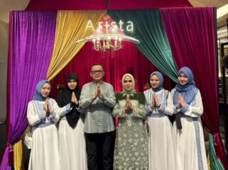 Suasana Bupati Empat Lawang Joncik Muhammad diduga menggelar Open House di Hotel Bintang Lima di Palembang. Foto : Istimewa