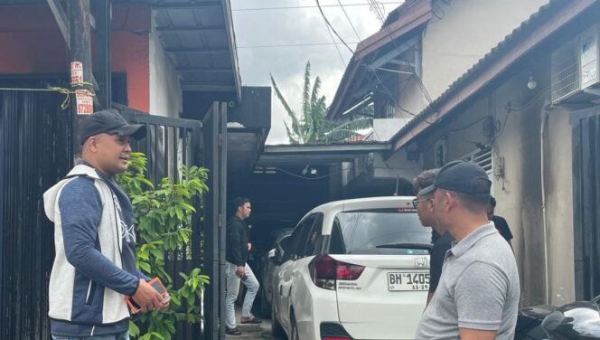 
Lokasi teror Bom Molotov. Foto : Istimewa