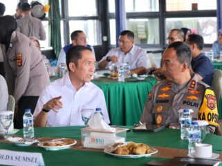 Wali Kota Palembang, Ratu Dewa, dalam Rapat Analisis dan Evaluasi (Anev) situasi kamtibmas yang dipimpin Kapolri secara virtual, Selasa, 24 Maret 2026/ist.