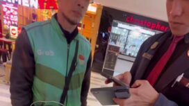 Oknum driver ojol di Palembang yang rekam perempuan di salah satu mall Palembang/Instagram: 1998ur_