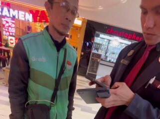 Oknum driver ojol di Palembang yang rekam perempuan di salah satu mall Palembang/Instagram: 1998ur_