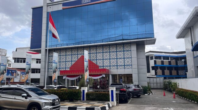 Regional Office BRI Palembang. Foto : Istimewa