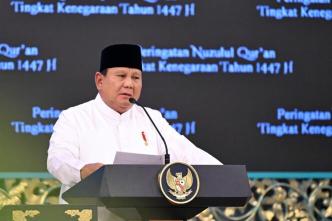 
Prabowo: Tidak Ada Negara Berhasil Jika Tidak Membersihkan Diri dari Korupsi