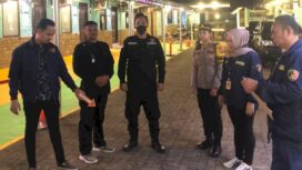 Polisi saat melakukan Olah TKP. Foto : Istimewa