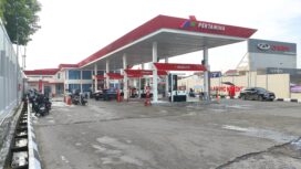 SPBU 24.301.149 Romi Herton yang berlokasi di Kecamatan Demang Lebar Daun/ist.