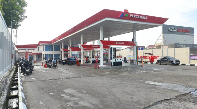 SPBU 24.301.149 Romi Herton yang berlokasi di Kecamatan Demang Lebar Daun/ist. 